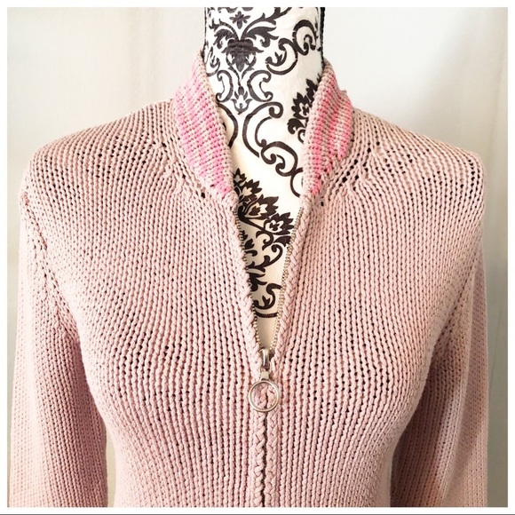 Matilde Knit Zipper Front Sweater NWT - Picture 2 of 5